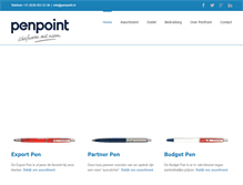 Tablet Screenshot of penpoint.nl